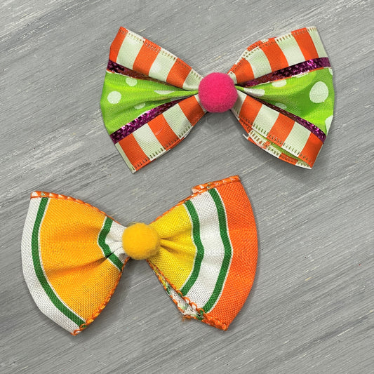 Clowning Around - Over the Top - 12 Large Bows