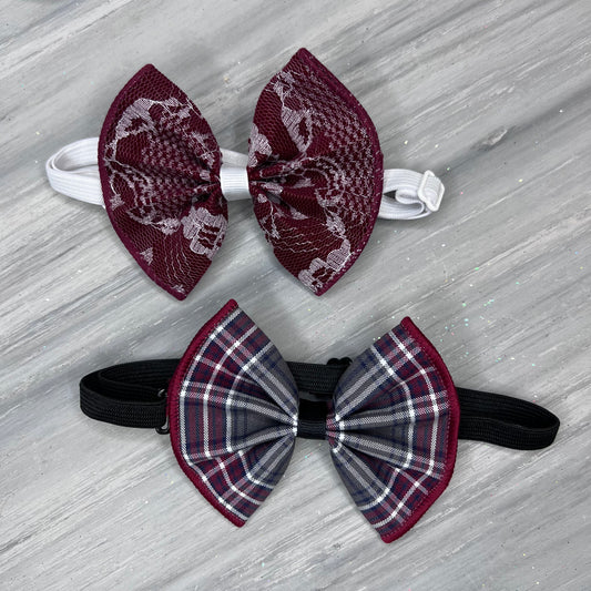 Jack and Jill - Jumbo Bow Tie - 4 Large Neckties