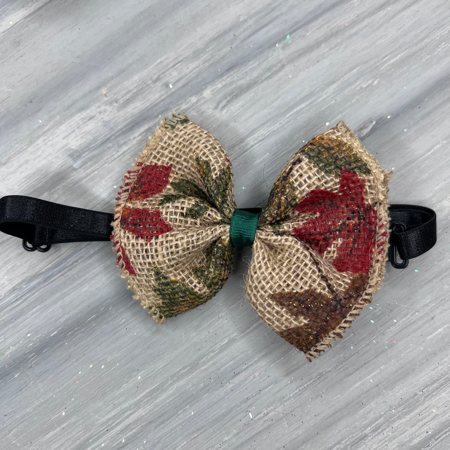 Falling Leaves - Jumbo Bow Tie - 2 Large Neckties