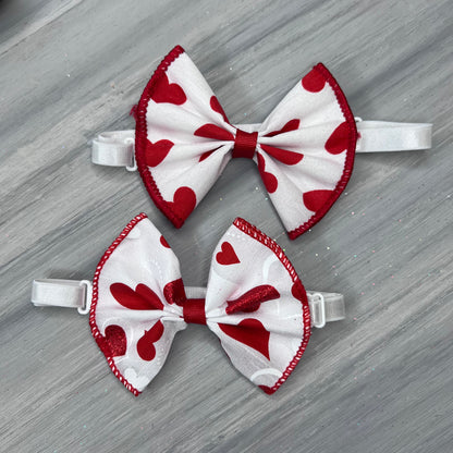 Valentine - Jumbo Bow Tie - 3 Large Neckties