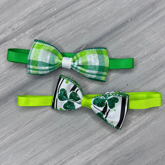 Shamrock - St. Patrick - 8 Adjustable Bow Tie Neckwear