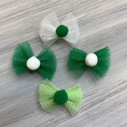 St. Patrick  - Itsy Bitsy - 24 Tiny Bows