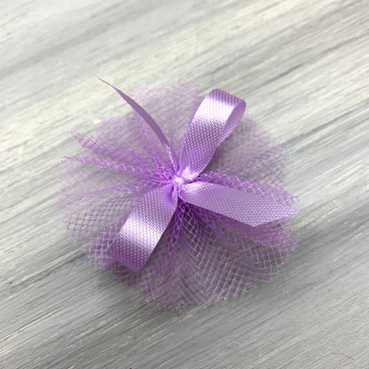 Basic 24 Single Color 7/16 Size Bows - Choose From 14 Colors - 24 Medium Bows