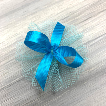 Basic 24 Single Color 7/16 Size Bows - Choose From 14 Colors - 24 Medium Bows