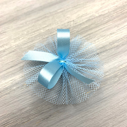 Basic 24 Single Color 7/16 Size Bows - Choose From 14 Colors - 24 Medium Bows