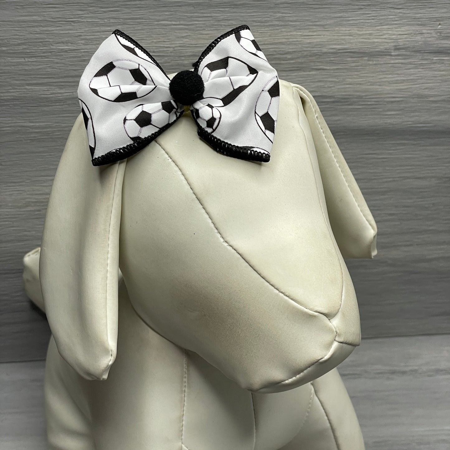 Soccer Dog - Over The Top  - 4 Large Bows