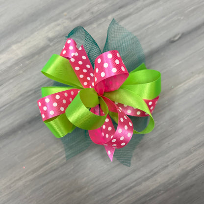 Candyland Collar Bows - 8 Extra Large Bows