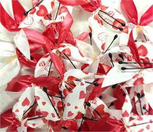 Valentine Butterfly Bows - 36 Bows