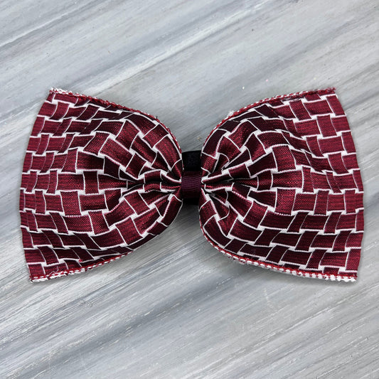 Brickwork - XXL Bow Tie - 2 Extra Large Bow Neckties