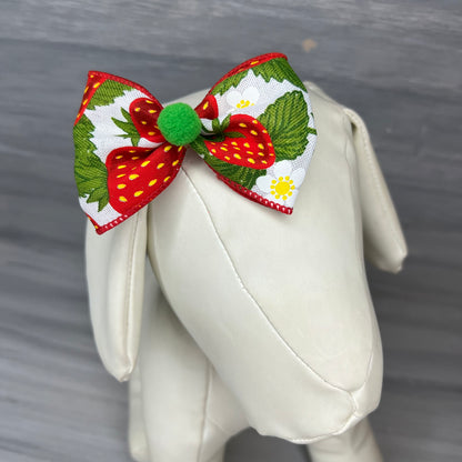 Strawberry Fields - Over the Top - 6 Large Bows