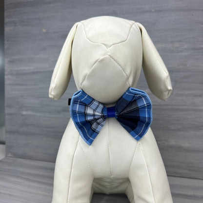 Blue Boy - Jumbo Bow Tie - 3 Large Bow Neckties