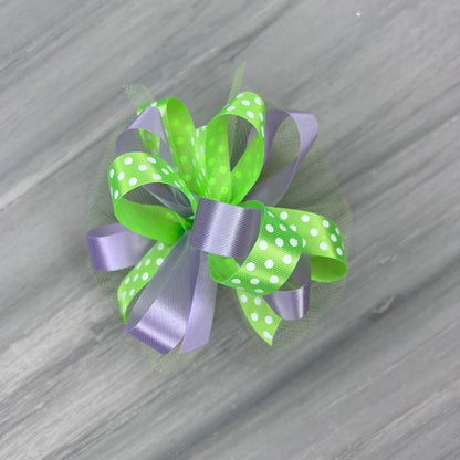 Loli Dots Collar Bows - 8 Extra Large Bows