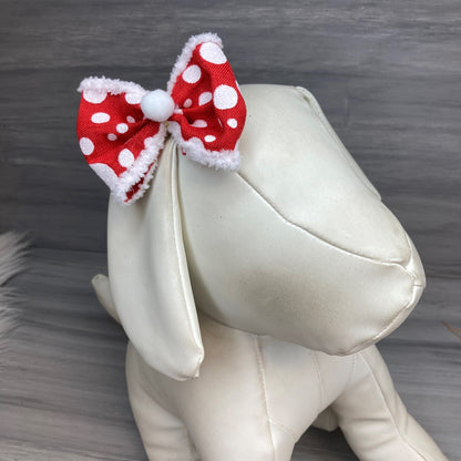 Vintage Snow - Over the Top - 12 Large Bows