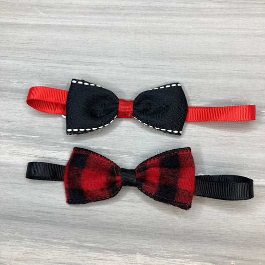 Buffalo Check - 8 Adjustable Bow Tie Neckwear